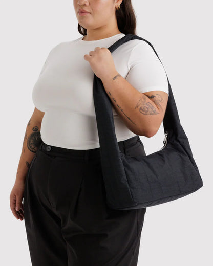 BAGGU Small Nylon Meringue Bag - Black
