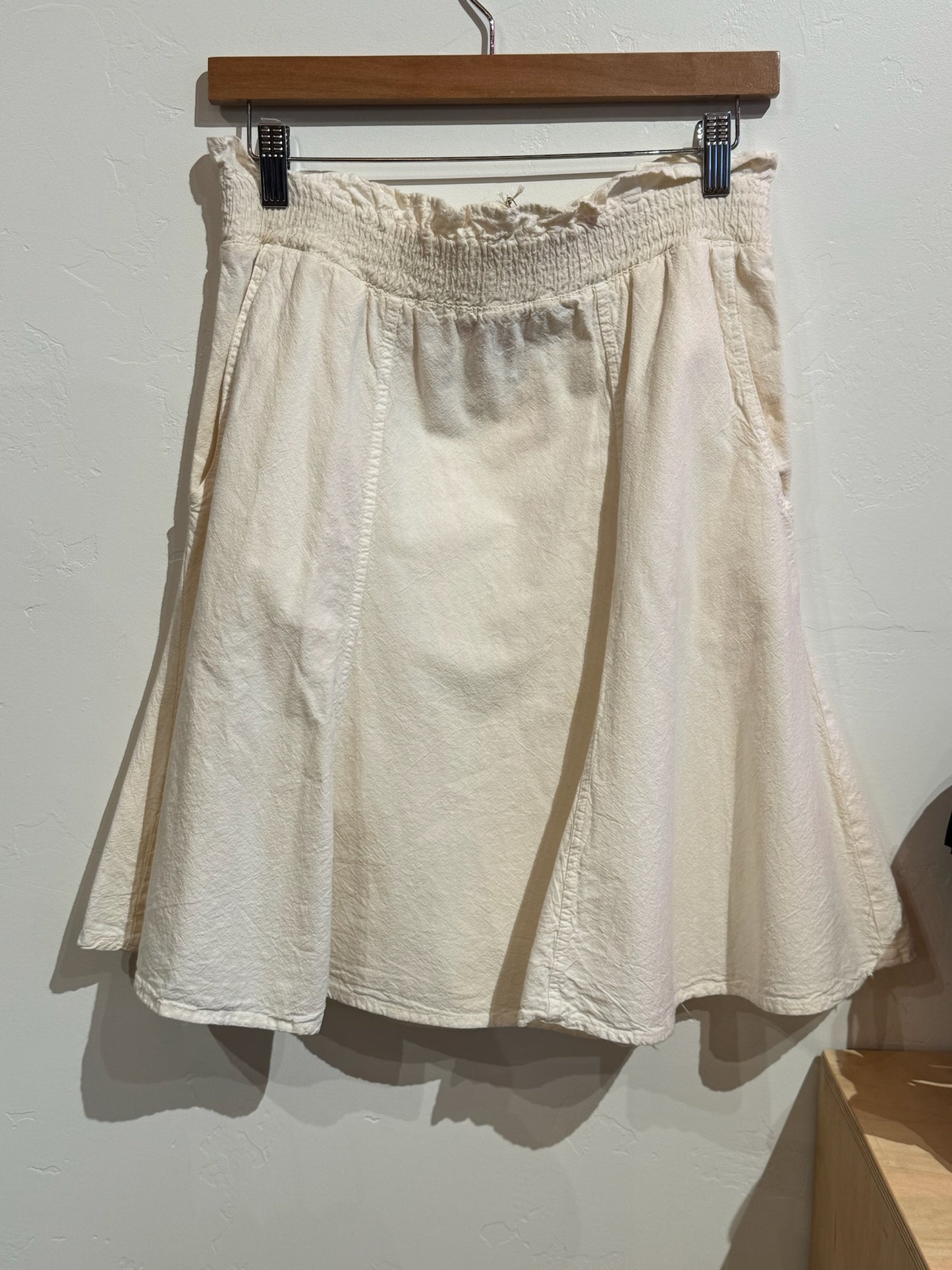 1980s Justin Allen Cotton Skirt - 32"