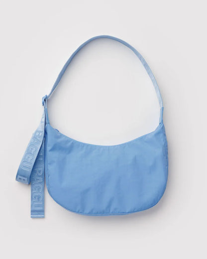 BAGGU Medium Nylon Crescent Bag - Piscine