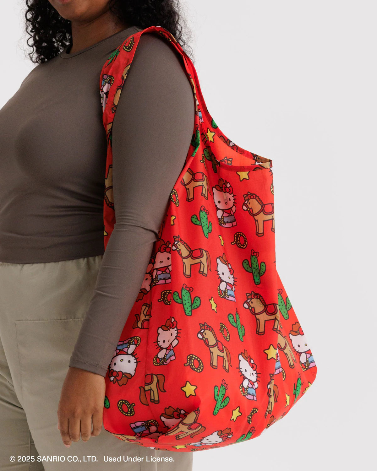 Big BAGGU Reusable Tote - Hello Kitty Western
