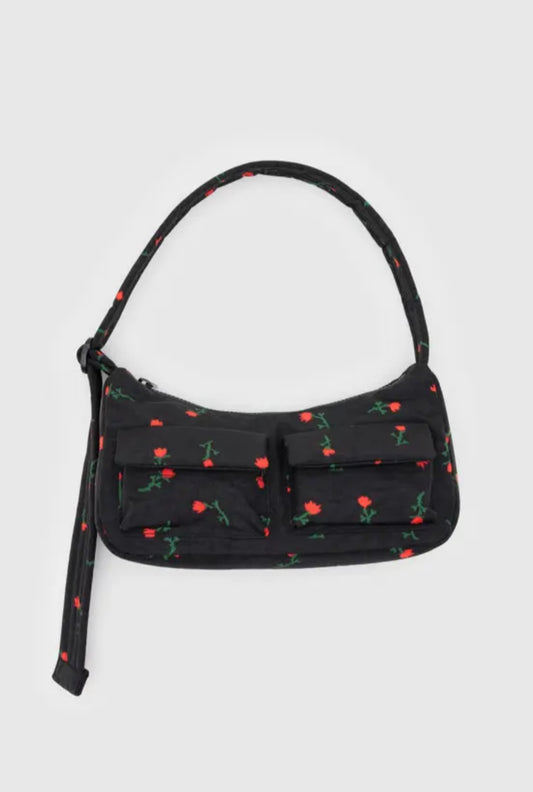 BAGGU Cargo Shoulder Bag - Painted Wildflower
