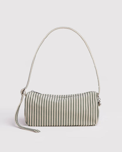 BAGGU Nylon Loaf Bag - Sage Stripe
