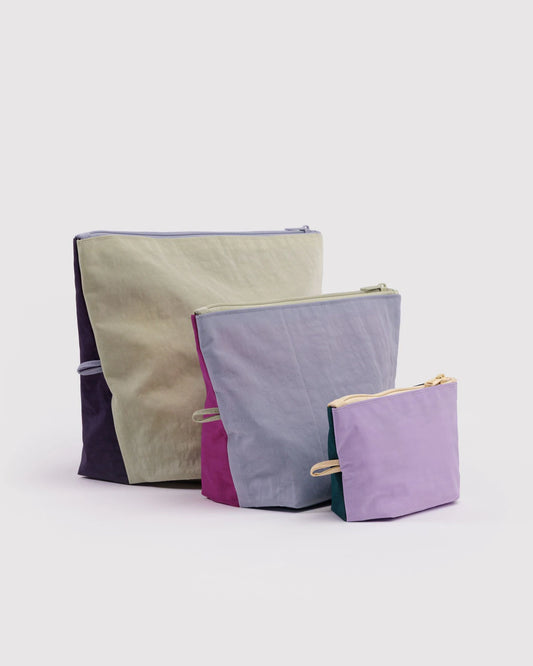 BAGGU Go Pouch Set - Lagoon Mix