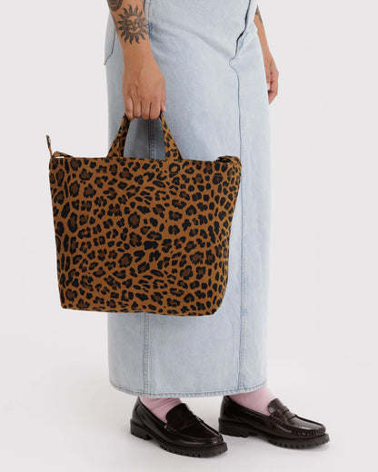 BAGGU Horizontal Zip Duck Bag - Leopard