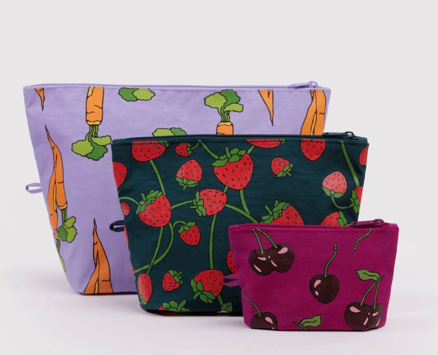 BAGGU Go Pouch Set - Carrots & Berries
