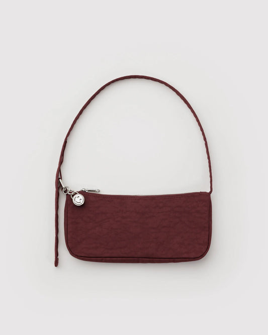 BAGGU Nylon Pochette - Mahogany