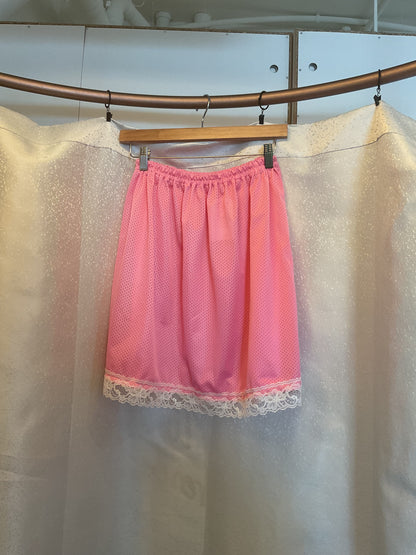 Leonor Aispuro - Pink Jersey Skirt