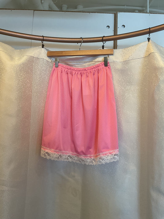 Leonor Aispuro - Pink Jersey Skirt