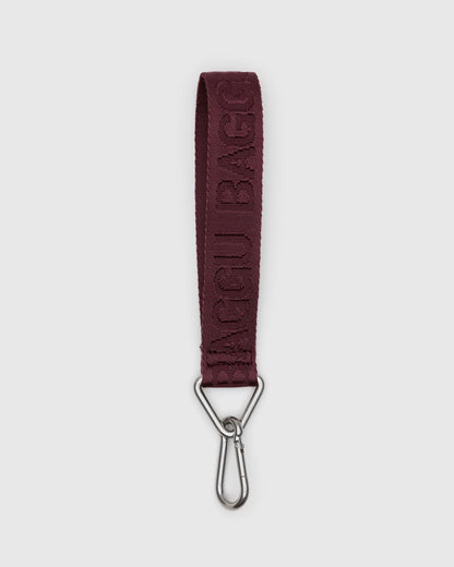BAGGU Logo Keychain - Mahogany