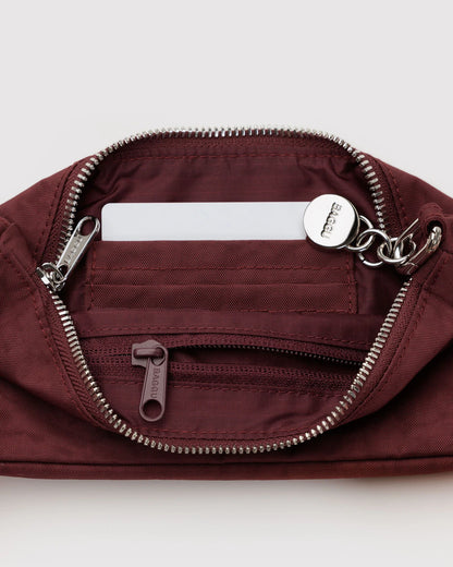 BAGGU Nylon Pochette - Mahogany