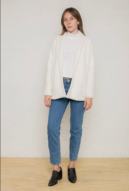 Madison Cardigan: Ivory