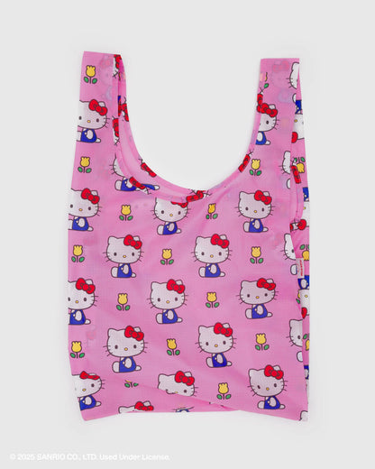 BAGGU Standard Reusable Tote - Hello Kitty Pink