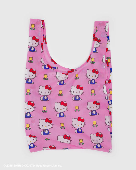 BAGGU Standard Reusable Tote - Hello Kitty Pink