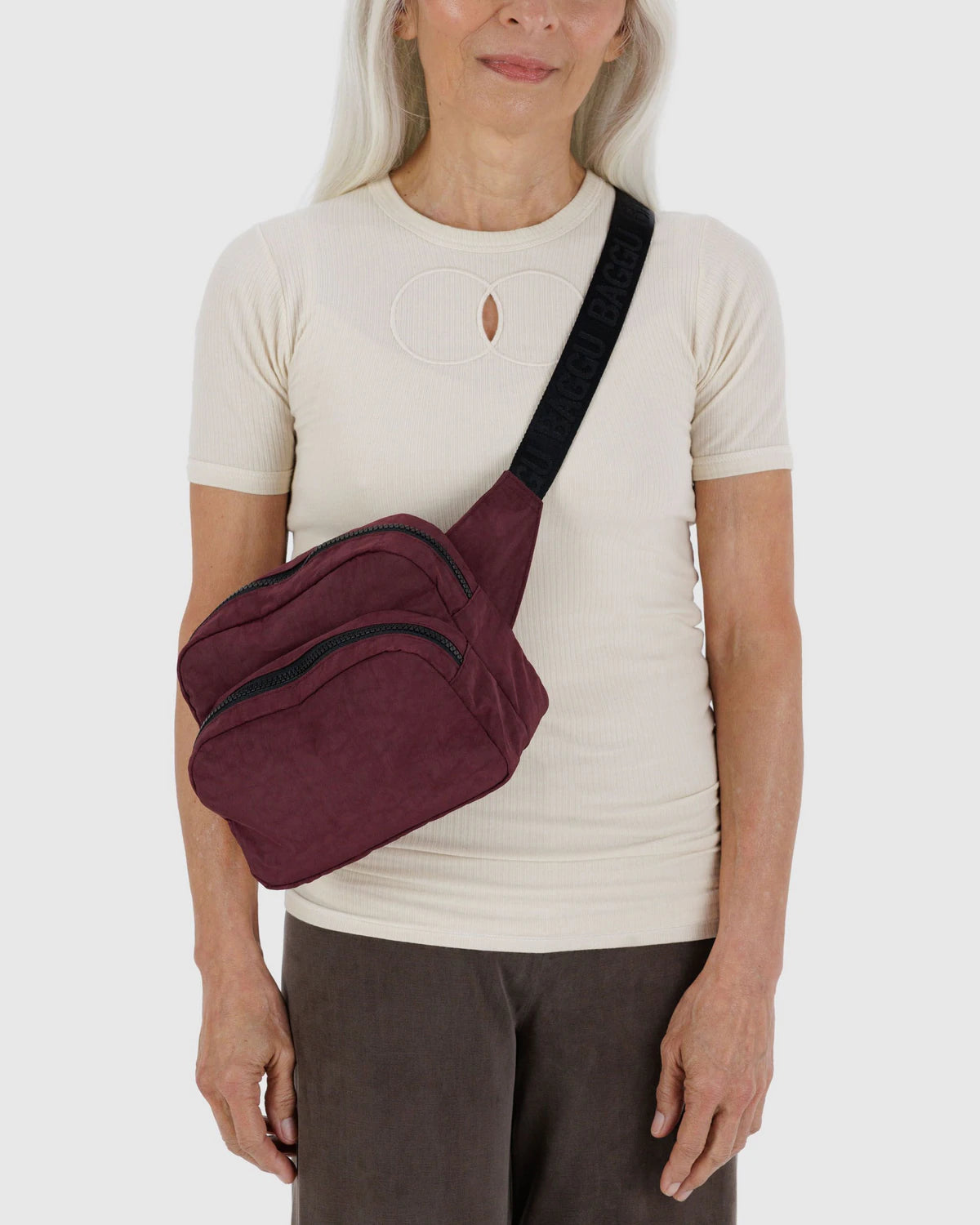 BAGGU Fanny Pack - Mahogany