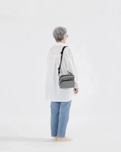 BAGGU Fanny Pack - Black & White Gingham
