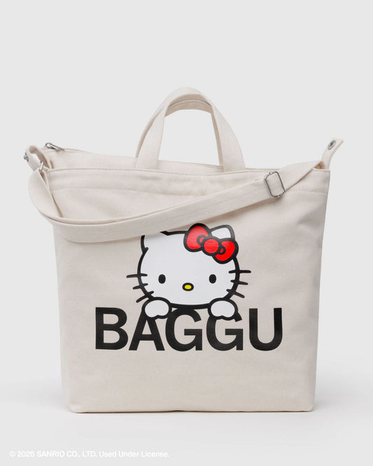 BAGGU Horizontal Zip Duck Bag - Hello Kitty