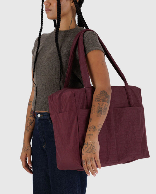 BAGGU Small Cloud Carry On - Mahogany