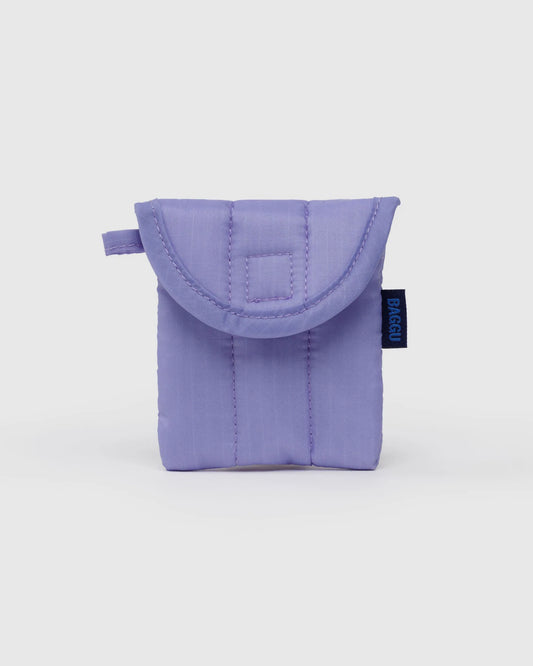 BAGGU Puffy Earbud Case - Wisteria