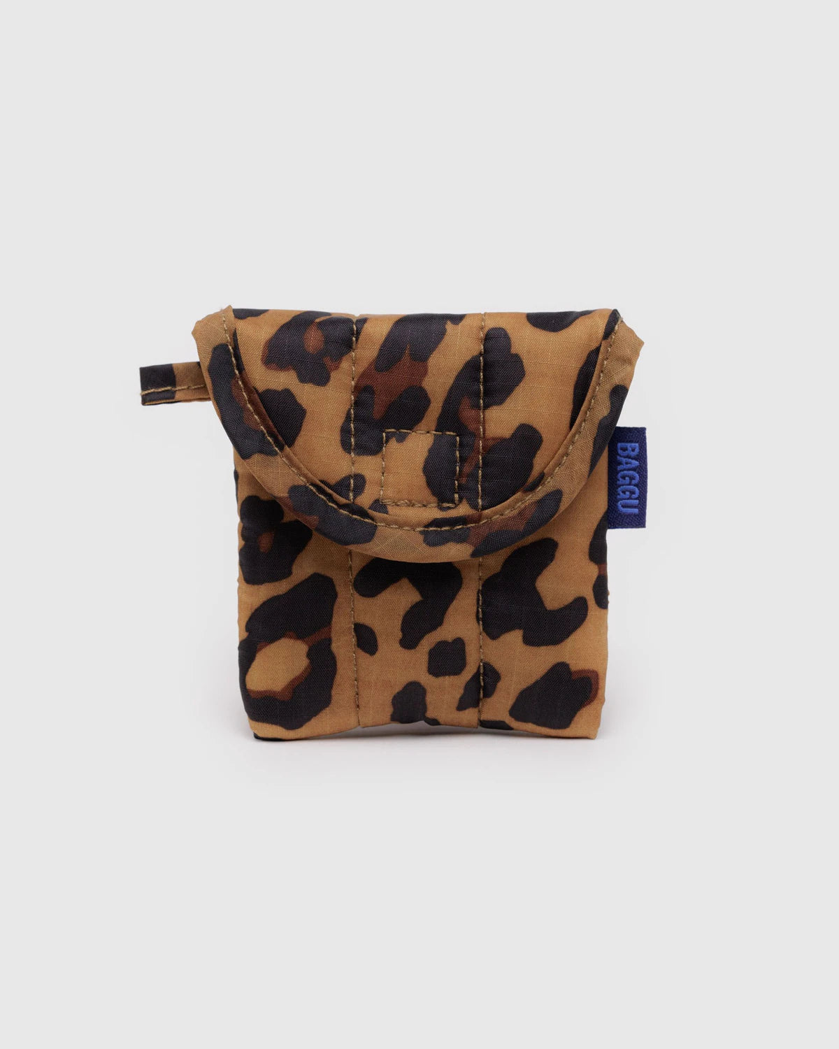 BAGGU Puffy Earbud Case - Leopard