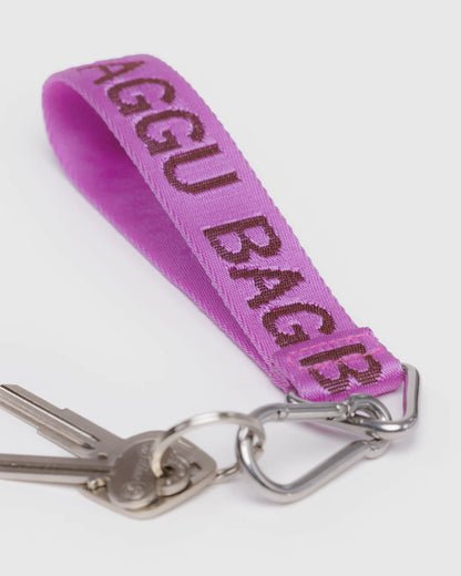 BAGGU Logo Keychain - Pink