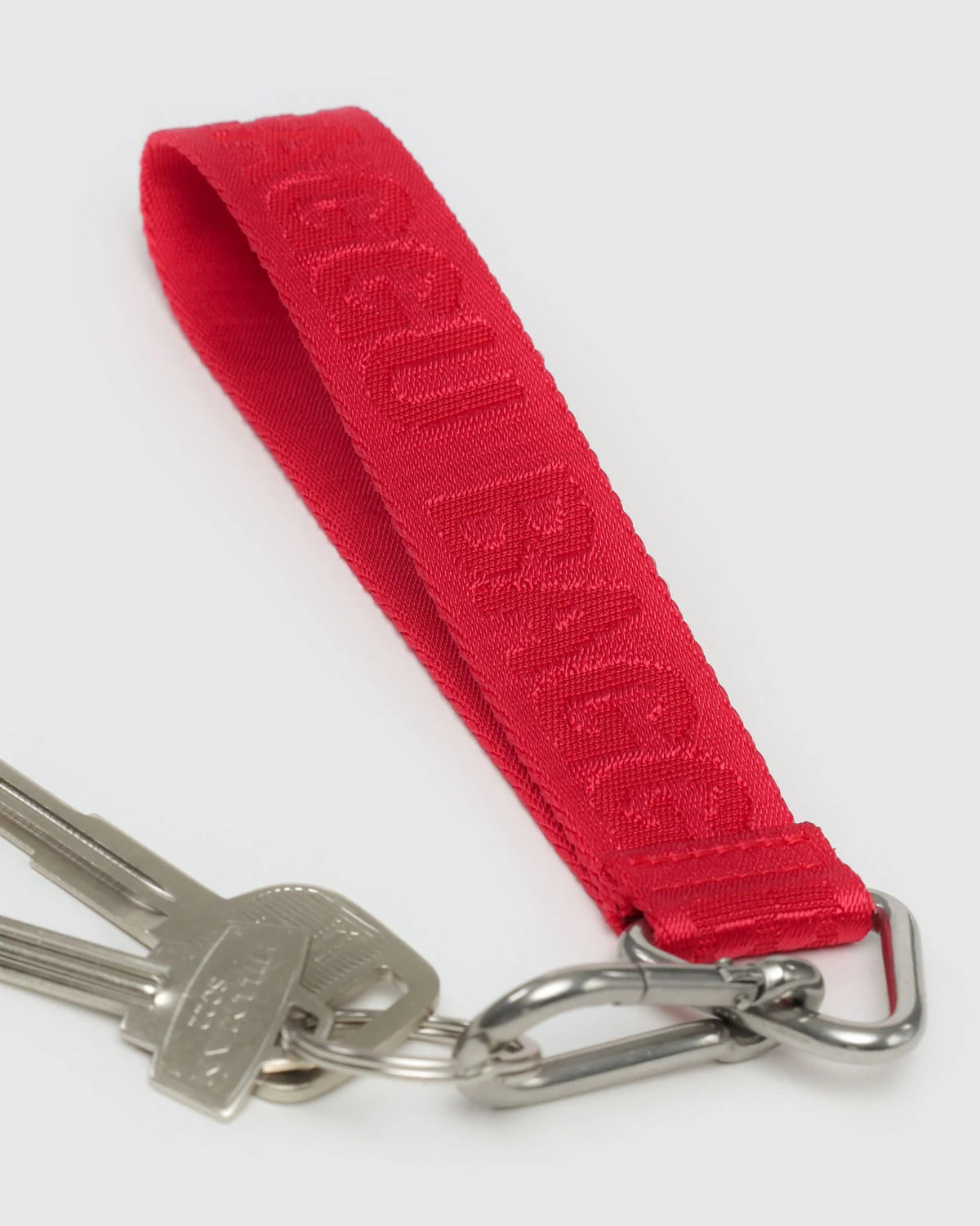 BAGGU Logo Keychain - Red