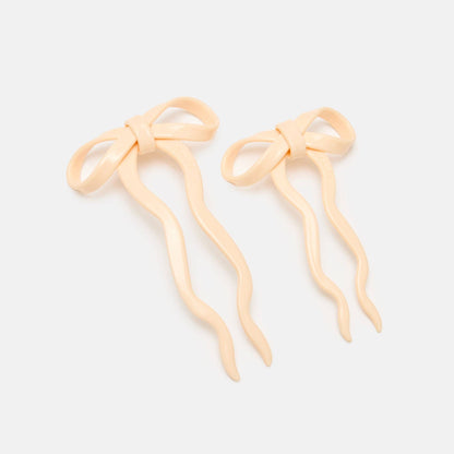 Small Bow Hairpin