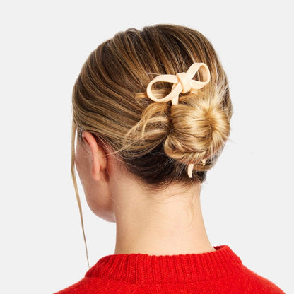 Small Bow Hairpin