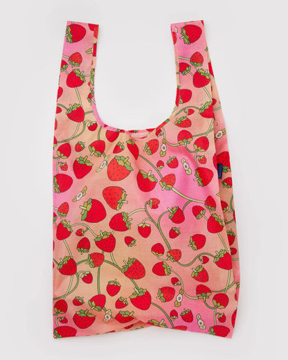 Big BAGGU Reusable Tote - Strawberry Blossom