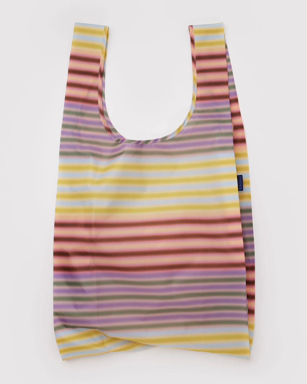 Big BAGGU Reusable Tote - Gradient Stripe Multi