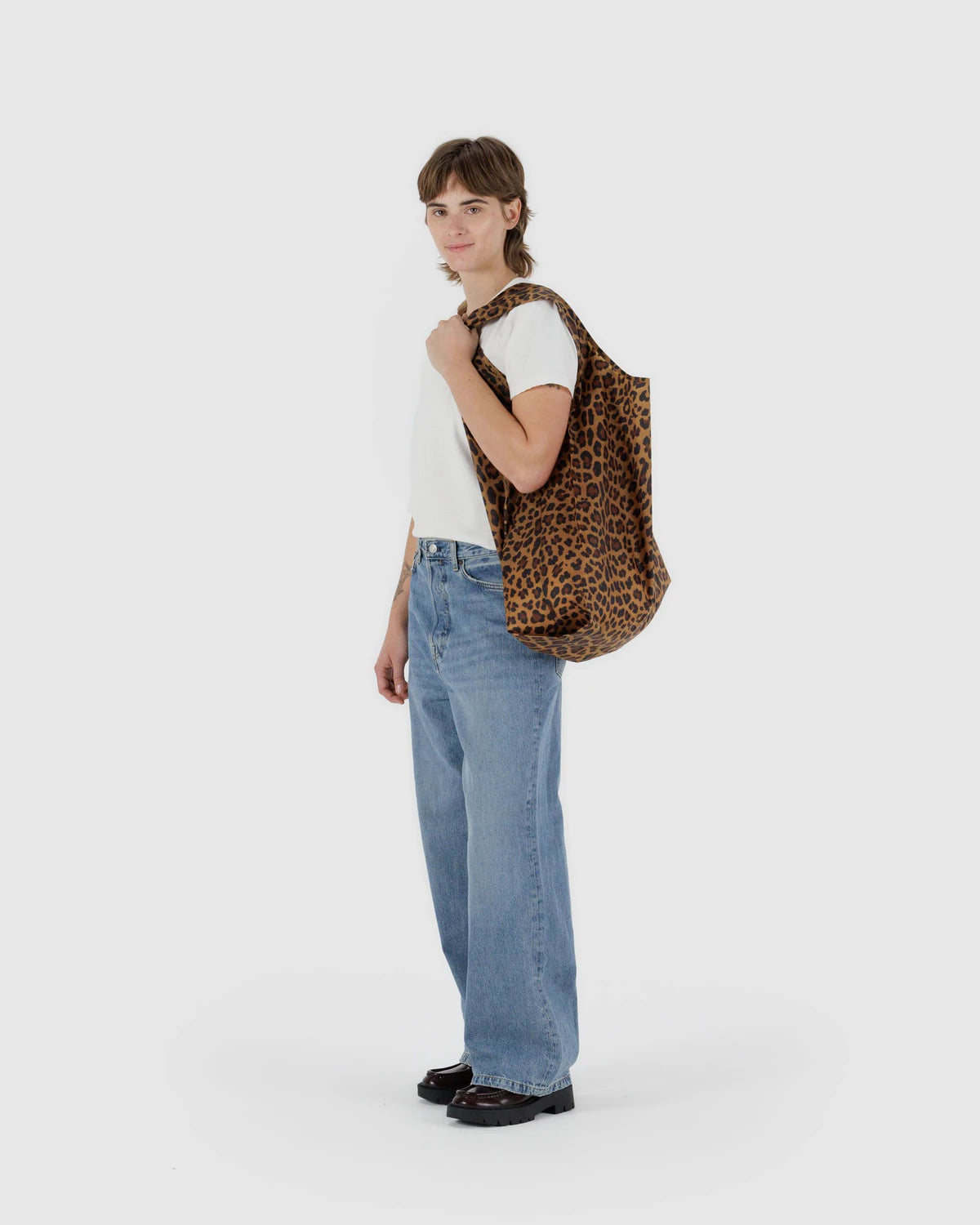 Big BAGGU Reusable Tote - Leopard