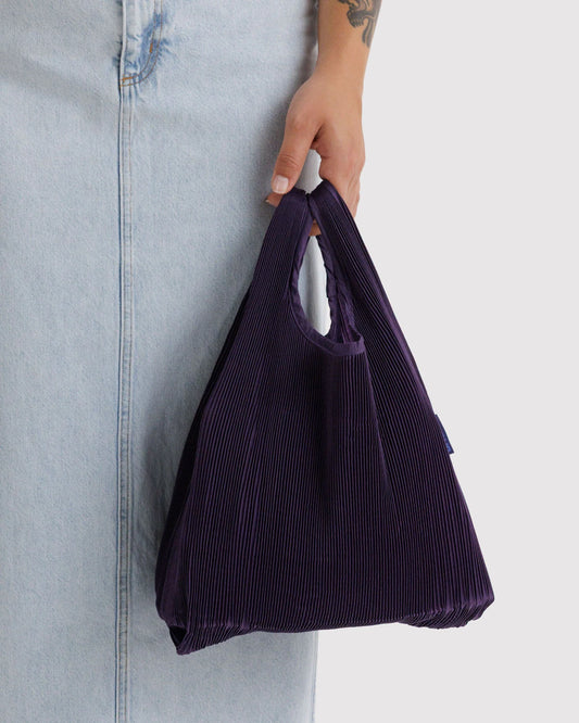 Pleated BAGGU Bag - Fig