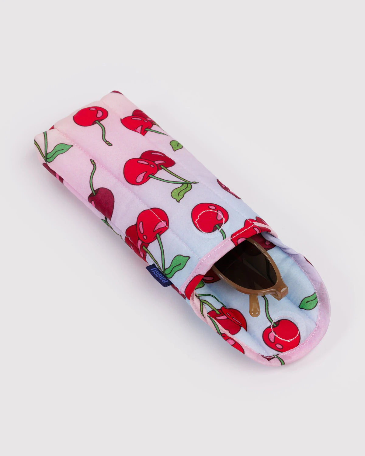 BAGGU Puffy Glasses Sleeve - Cherries
