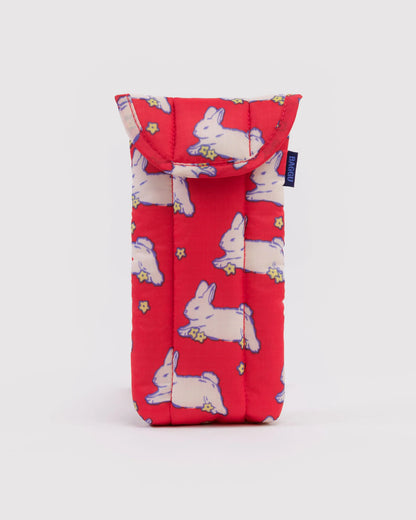 BAGGU Puffy Glasses Sleeve - Bunnies