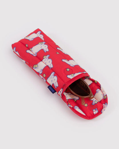 BAGGU Puffy Glasses Sleeve - Bunnies