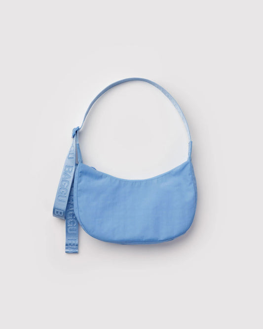 BAGGU Small Nylon Crescent Bag - Piscine