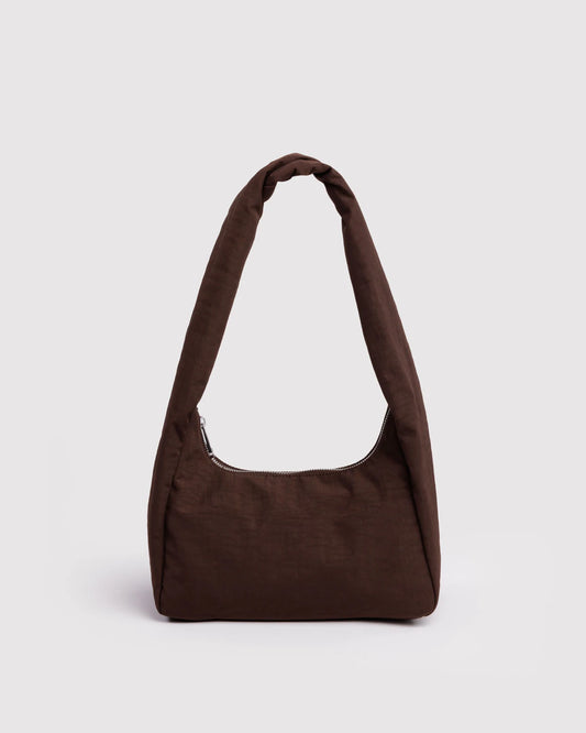 BAGGU Small Nylon Meringue Bag - Coffee