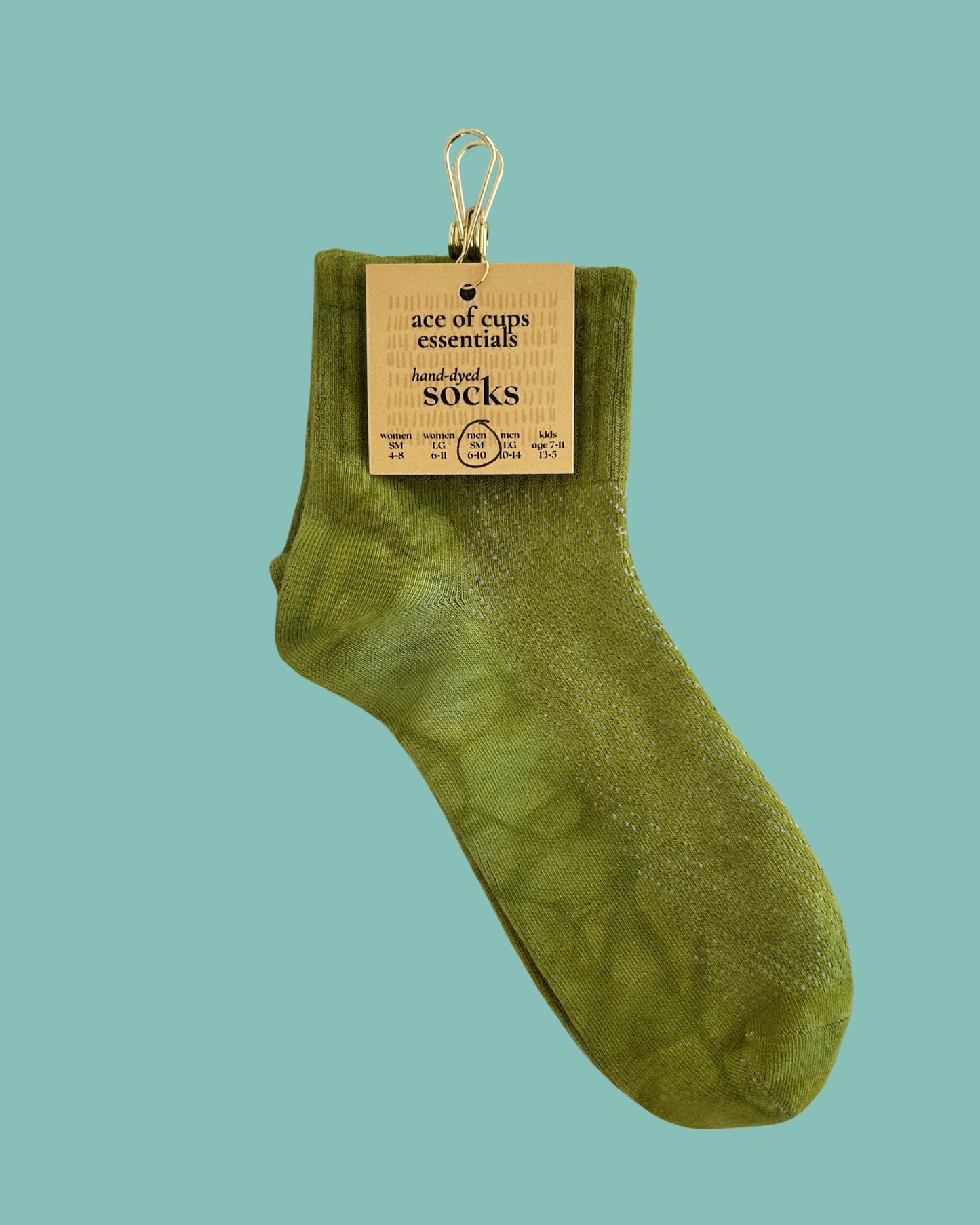 Ace of Cups Socks - Avocado