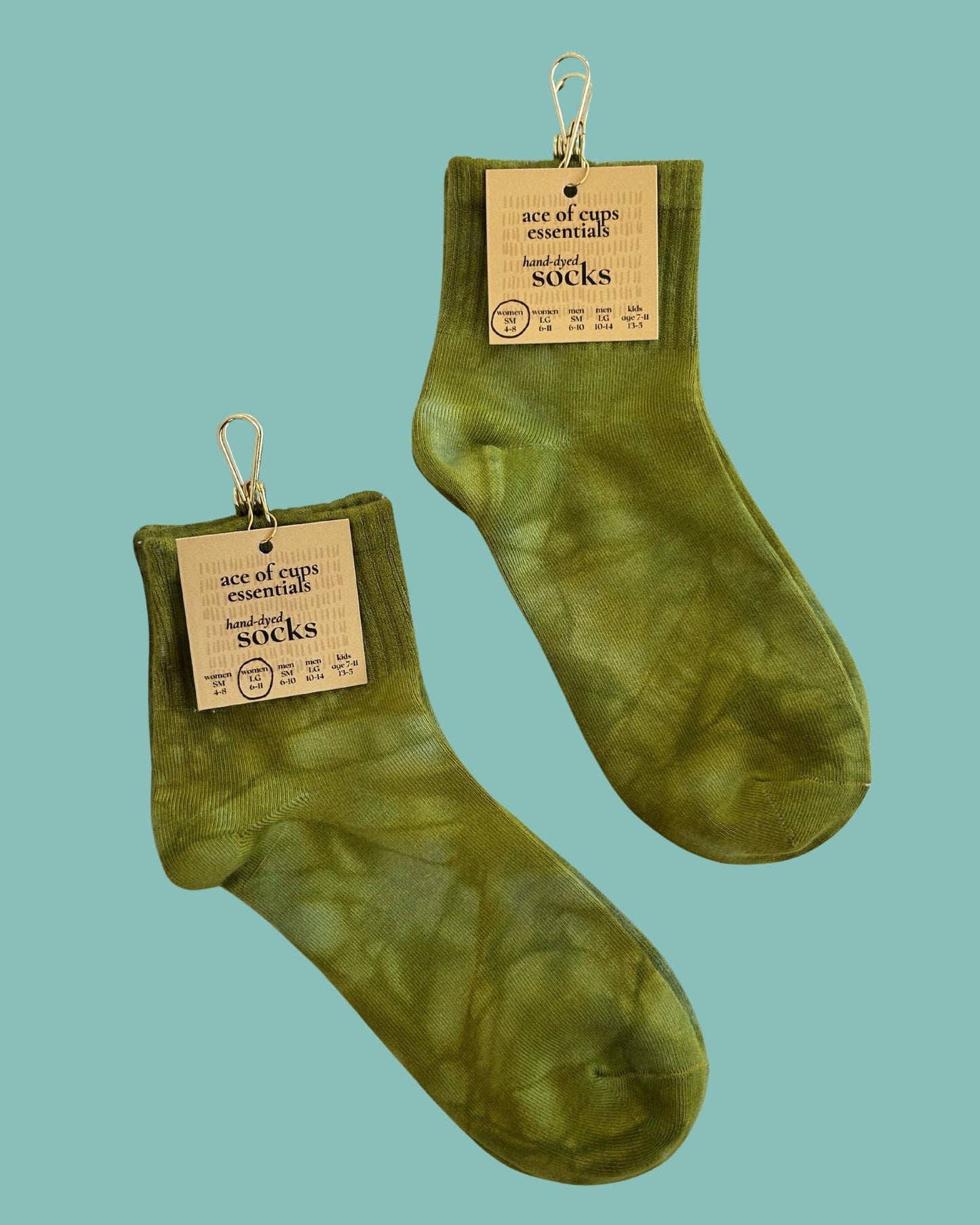 Ace of Cups Socks - Avocado