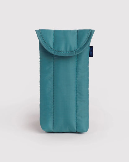 BAGGU Puffy Glasses Sleeve - Peacock