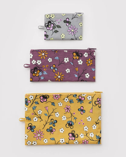 BAGGU Go Pouch Set - Wildwood Mix