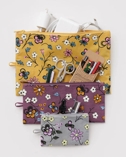 BAGGU Go Pouch Set - Wildwood Mix