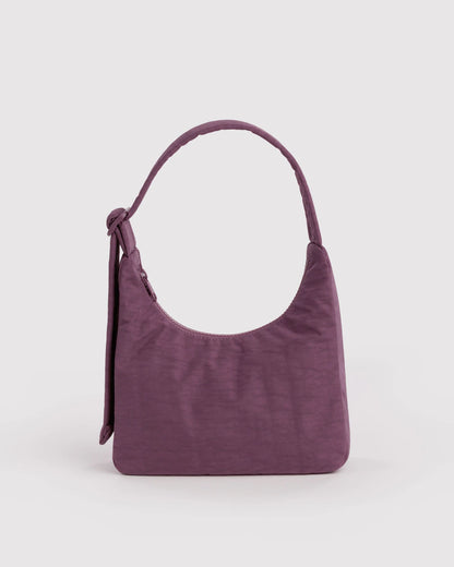 BAGGU Mini Nylon Shoulder Bag - Wild Plum