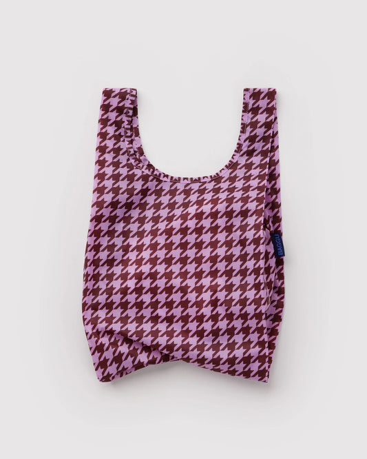 Baby BAGGU reusable tote - Pink Houndstooth