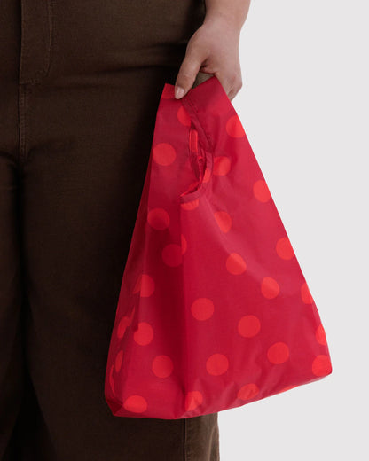 Baby BAGGU reusable tote - Red Polka Dot