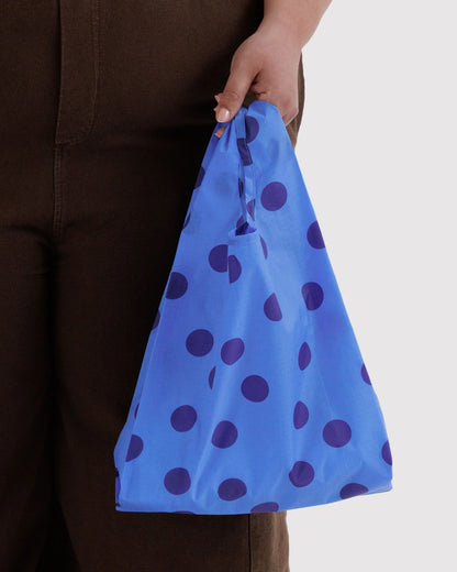 Baby BAGGU reusable tote - Blue Polka Dot
