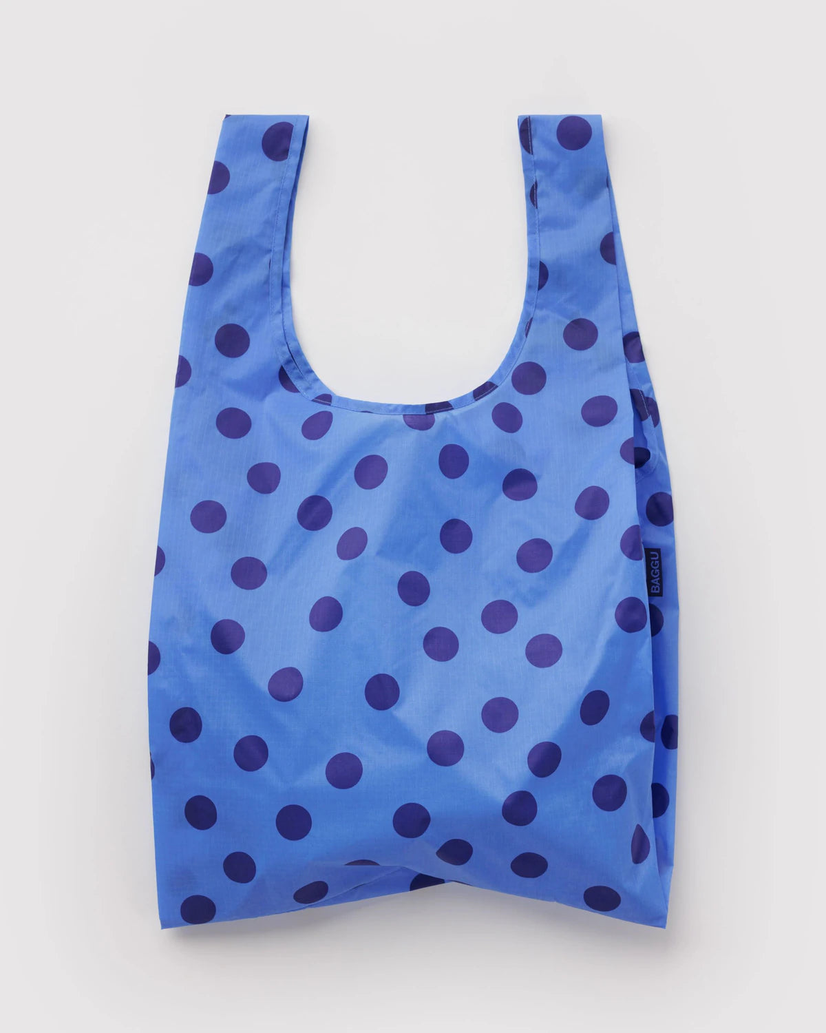 BAGGU Standard Reusable Tote - Blue Polka Dot