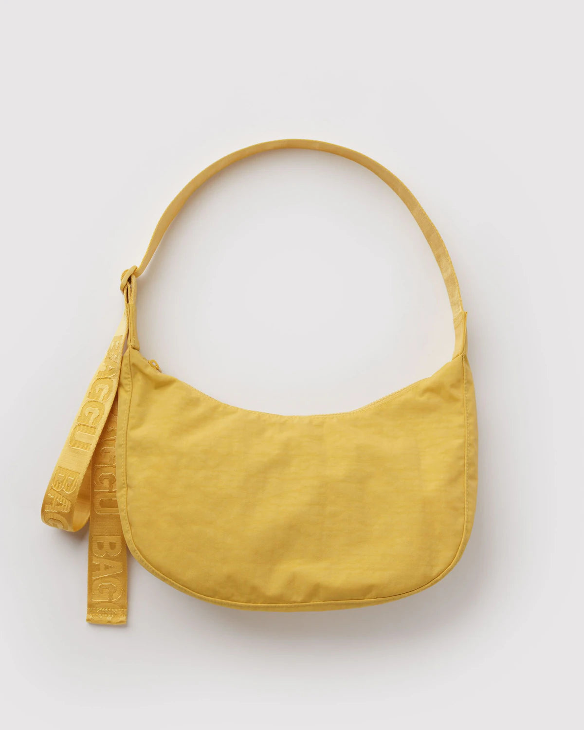 BAGGU Medium Nylon Crescent Bag - Sunflower