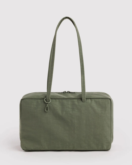 BAGGU Medium Nylon Bowler Bag - Caper