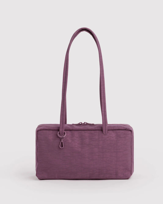 BAGGU Nylon Bowler Bag - Wild Plum