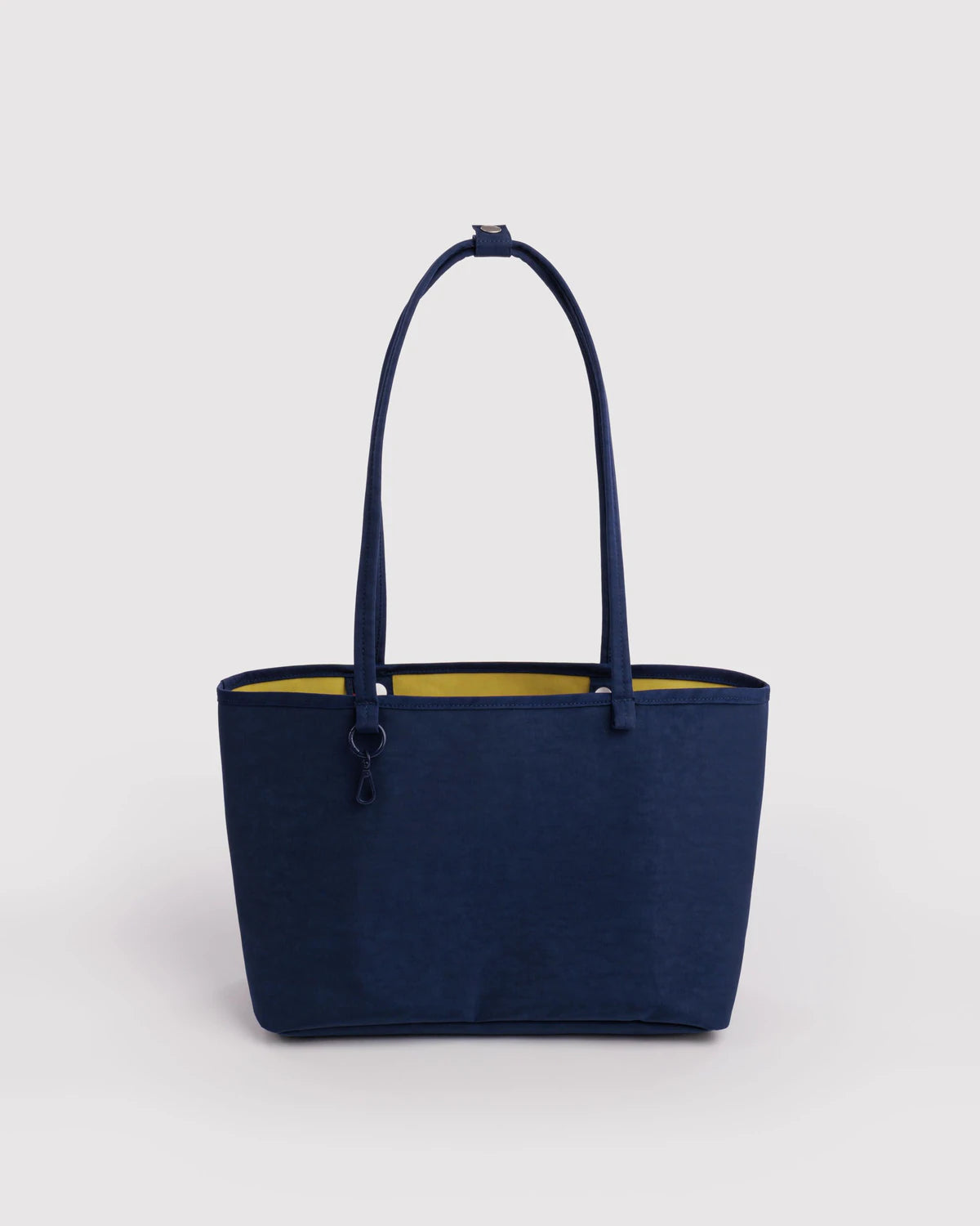 BAGGU Medium Nylon Reversible Tote- Navy Mix